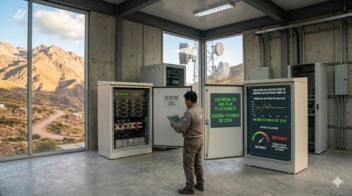 mais recente caso da empresa sobre Mitigating Grid Fluctuations in South America