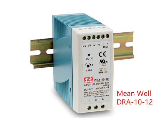 O trilho do ruído de DRA Series 40W 12V montou a fonte de alimentação DRA-40 DRA-60