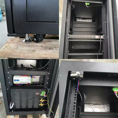 servidor exterior de 42U 600mm armários da montagem em rack de 19 polegadas com fãs de DC48V