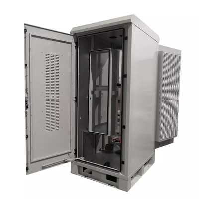 armário à prova de intempéries elétrico exterior dos dados 42U com refrigerar IP55 IP65