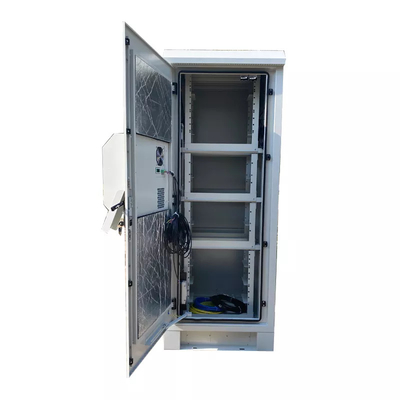 armário DC48V da rede dos armários 42U das telecomunicações de 2.1M Double Wall Outdoor