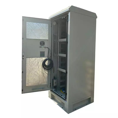 armário DC48V da rede dos armários 42U das telecomunicações de 2.1M Double Wall Outdoor