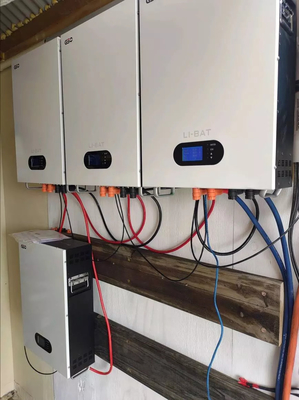 bateria de lítio fixada na parede 5Kwh das telecomunicações de 48V 100Ah 200Ah 10Kwh