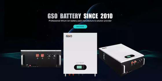 Aplicação fixada na parede profunda do armazenamento da casa de Ion Battery With BMS For do lítio do ciclo 48V 200ah