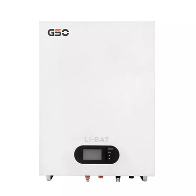 Aplicação fixada na parede profunda do armazenamento da casa de Ion Battery With BMS For do lítio do ciclo 48V 200ah
