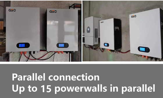 As telecomunicações de GSO põem o bloco LiFePO4 48V 100Ah 200Ah da bateria de Powerwall