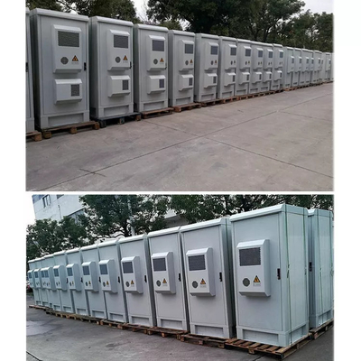 Roubo exterior dobro dos cercos IP55 das telecomunicações da porta 24U anti