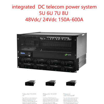 o sistema de energia das telecomunicações de 48vdc 24vdc integrou o sistema 150A-600A da C.C.