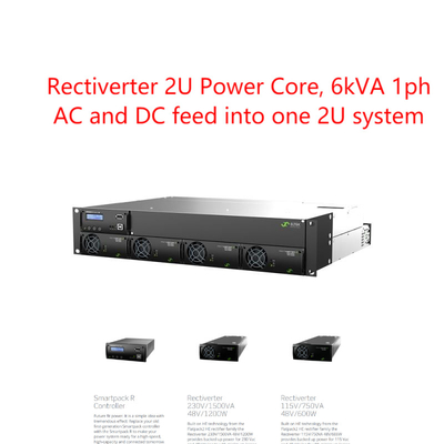 2U 19 polegadas 6kva sistema de energia de telecomunicações de 1 fase eltek retificador (CTOR0402.xxx)