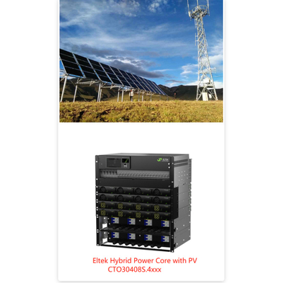 Módulo solar híbrido do sistema Flatpack2 48/3200he das telecomunicações 48vdc originais com picovolt Mppt F