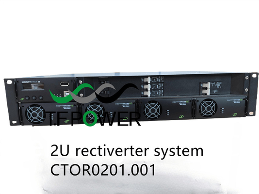Sistemas 2U de Eltek 6KVA 230V 4.8KW Rectiverter sistema de energia CTOR0201.001 da prateleira de um poder de 19 polegadas 242100,100