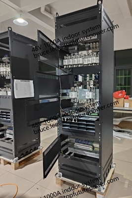 FP2 48Vdc 48kw 1000A Indoor Telecom Big Plant Eltek Rectifier Smartpack2 Controlador 3 Fase 208V