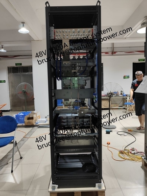 FP2 48Vdc 48kw 1000A Indoor Telecom Big Plant Eltek Rectifier Smartpack2 Controlador 3 Fase 208V
