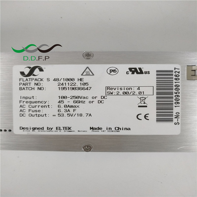 Eltek Flatpack S 48/1000 HE 48V 1000W P/N 241122.105 Para CTOS0301.XXX