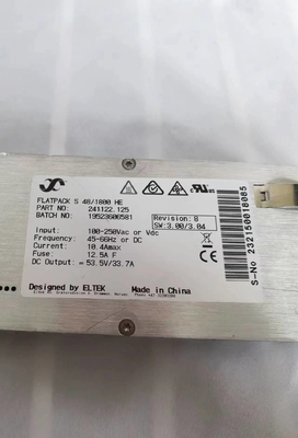 Eltek Flatpack S 48/1800 HE 48V 1800W P/N 241122.125 Para CTOS0301.XXX