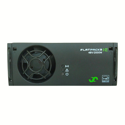 FPC Cabinet Flatpack2 48V 2000W Módulo 24KW 36KW Sistema de alimentação interior Flatpack