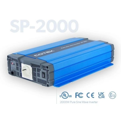 Inversor de potência Cotek 2000W Inversor de onda senoidal puro série SP SP-2000