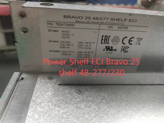 CE+T Power Shelf ECI Bravo 25 prateleira 48-277/230 -ECI P/N: T624730000