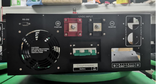 Inversor AC DC 19 polegadas 4RU Tipo de rack Entrada 12Vdc para saída 220Vac Modulo de inversor 3kw personalizado