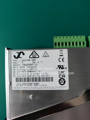 Eltek Telecom Compack Controller 242100.400 Unidade de Monitorização para 12V 24V 30V 48V 60V Sistema 242100.400