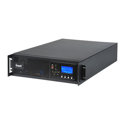 INVT 1Fase AC UPS 1KVA 2KVA 3KVA 6KVA 10KVA Para suporte de pequenos data centers com bateria embutida
