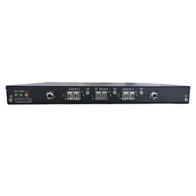 Comutador de transferência estática de relevo monofásico STS de comutação dupla de 220V com uma faixa de corrente STS25S / STS25D 25A para energia AC de canal duplo