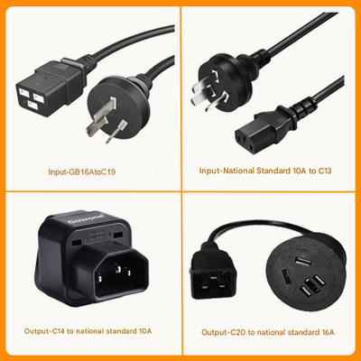 STS 10AUF-LTS10-1P Fornecimento de energia automático de comutação com capacidade de sobrecarga