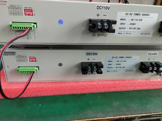 19 polegadas Rackmount RCT2000D Série Conversores DC DC isolados Entrada 110vdc Saída 24vdc 1200W D50-10-14