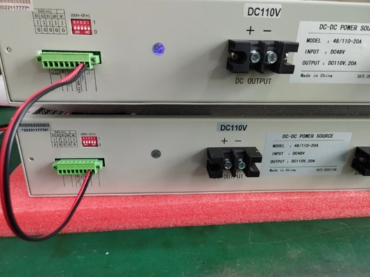 OEM Personalização 19 polegadas DC DC Conversores RCT2000D Série Input 110vdc Output 110vdc 2200W D20-10-10