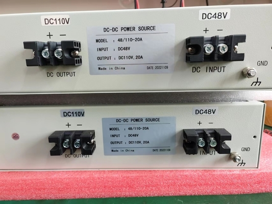 OEM Personalização 19 polegadas DC DC Conversores RCT2000D Série Input 110vdc Output 110vdc 2200W D20-10-10