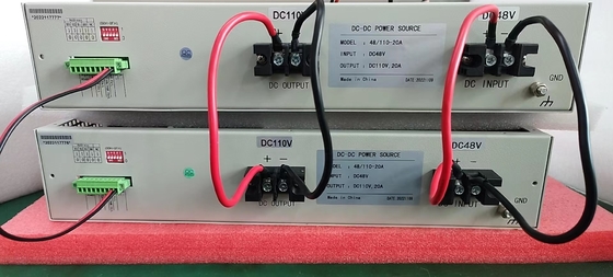 OEM ODM DC DC Converters 19 polegadas Rackmount RCT2000D Série Input 24vdc Output 24vdc 1200W D50-14-14
