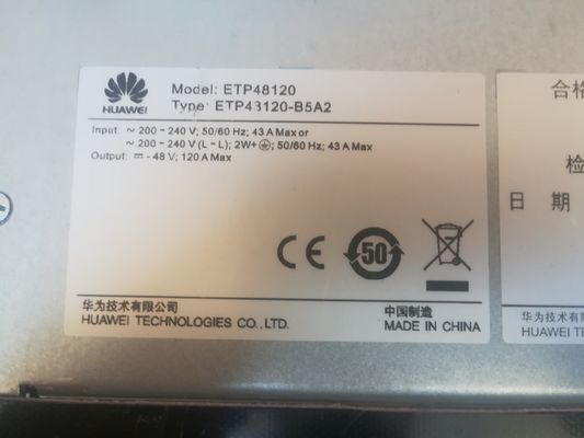 Sistema de Alimentação Embutido HUAWEI ETP48120-B5A2 48V 120A