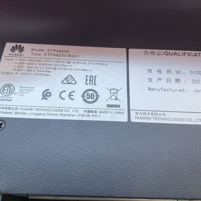 Sistema de Alimentação Embutido AC de Alta Eficiência 19 Polegadas ETP48200-B2A1 Módulo Retificador R4815 R4830G1