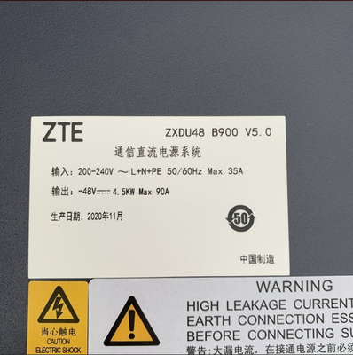 Fonte de Alimentação de Comunicação ZTE ZXDU48 B900 V5.0 Sistema de Alimentação DC 48V90A AC para Equipamentos de Comunicação Direta