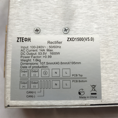 ZTE 48V 48/1500w ZXD1500v4.0 48v 3000w 48v 220v Ac para 48v Dc Rectificador Modulo