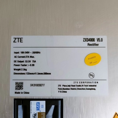 Módulo Retificador de Fonte de Alimentação de Comutação de Alta Frequência ZTE ZXD4000V5.0 48V75A Potência 4000W AC-DC
