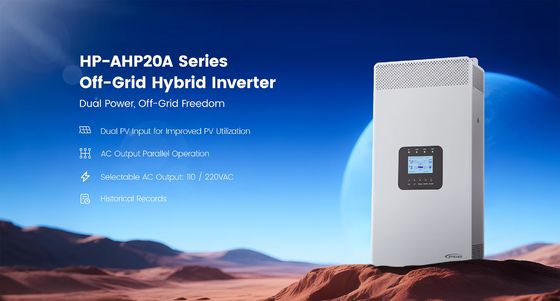 HP-AHP20A 3KW 3.5KW Home Off Grid Solar Inverter 3500W Alta Frequência Pure Sine Wave Solar Inverter com WIFi Optiona