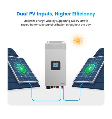 HP-AHP20A 3KW 3.5KW Home Off Grid Solar Inverter 3500W Alta Frequência Pure Sine Wave Solar Inverter com WIFi Optiona