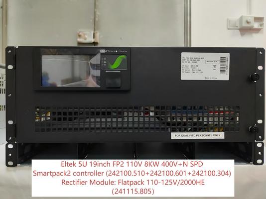 Eltek Flatpack2 110Vdc 8KW sistema de energia CC CIO20405.XXX Sistema com Flatpack 110-125V/2000HE 241115.805 241119.805