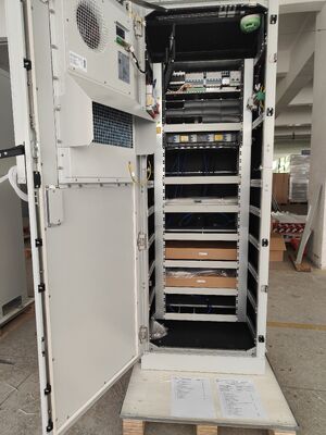 Gabinete Externo para Telecomunicações IP45 IP55 -48vdc Capacidade de 16KW 24KW 36KW para Estação Base de Telecomunicações