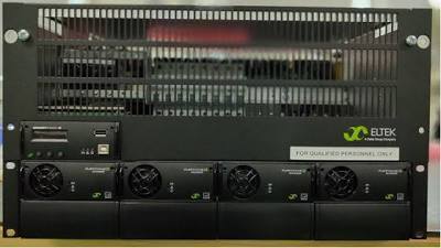 Sistema Eltek 48Vdc 12kW com distribuição completa de carga e bateria