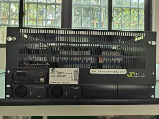 Sistema de alimentação de corrente contínua de alta eficiência 48V 12kW - Eltek Smartpack R controlado