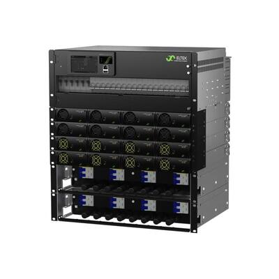 Sistema de Energia para Telecomunicações Híbrido Eltek Flatpack2 com Gabinete Integrado de Rede Solar MPPT 300A/500A