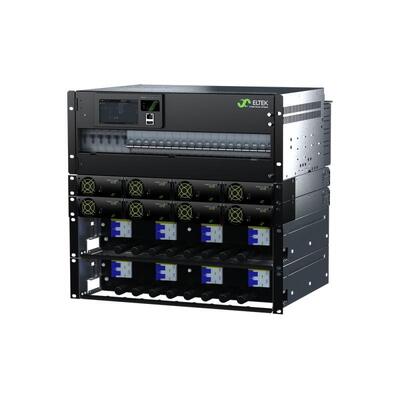 300A/500A Eltek Flatpack2 Telecom Rectifier Cabinet Sistema de alimentação híbrido MPPT para expansão da estação base