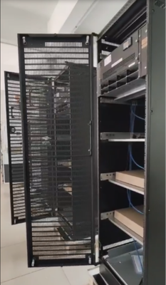 IP20 Custom Made 1000A 2000A 3000A Big Power Plant 3 Phase 380Vac 48Vdc Sistema de Energia de Telecomunicações Indoor Com Flatpack2 48/3000HE módulo FPC gabinete