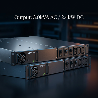Sistema ELTEK Rectiverter 3KVA 6KVA hot-plug para soluções de energia crítica de data center e infraestrutura de TIC