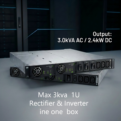 Sistema ELTEK Rectiverter 3KVA 6KVA hot-plug para soluções de energia crítica de data center e infraestrutura de TIC