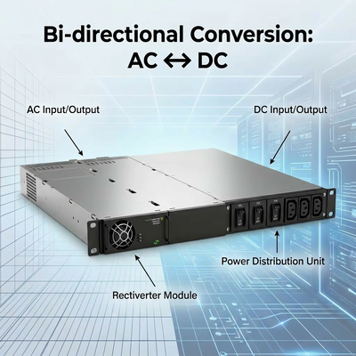 ELTEK Rectiverter CTOR0201.001: Módulo de alimentação AC de 3,0 kVA e DC de 2,4 kW