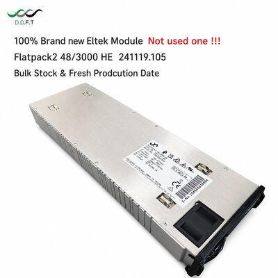 Módulo Retificador Eltek Flatpack2 48/3000HE 3000W 48V de Alta Eficiência Hot Swappable para Fonte de Alimentação de Telecomunicações