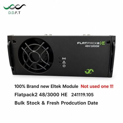 Módulo Retificador Eltek Flatpack2 48/3000HE 3000W 48V de Alta Eficiência Hot Swappable para Fonte de Alimentação de Telecomunicações
